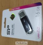 Silicon Power Pendrive - 16GB USB3.1(Gen1) Blaze B02 Fekete