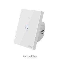 Sonoff Érintőfénykapcsoló WiFi T0 EU (1 csatornás) Fehér